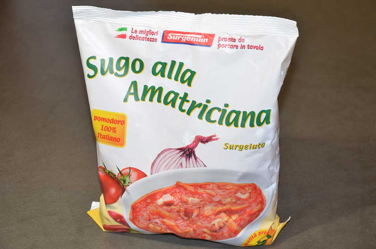 SUGO ALL'AMATRICIANA 450GR