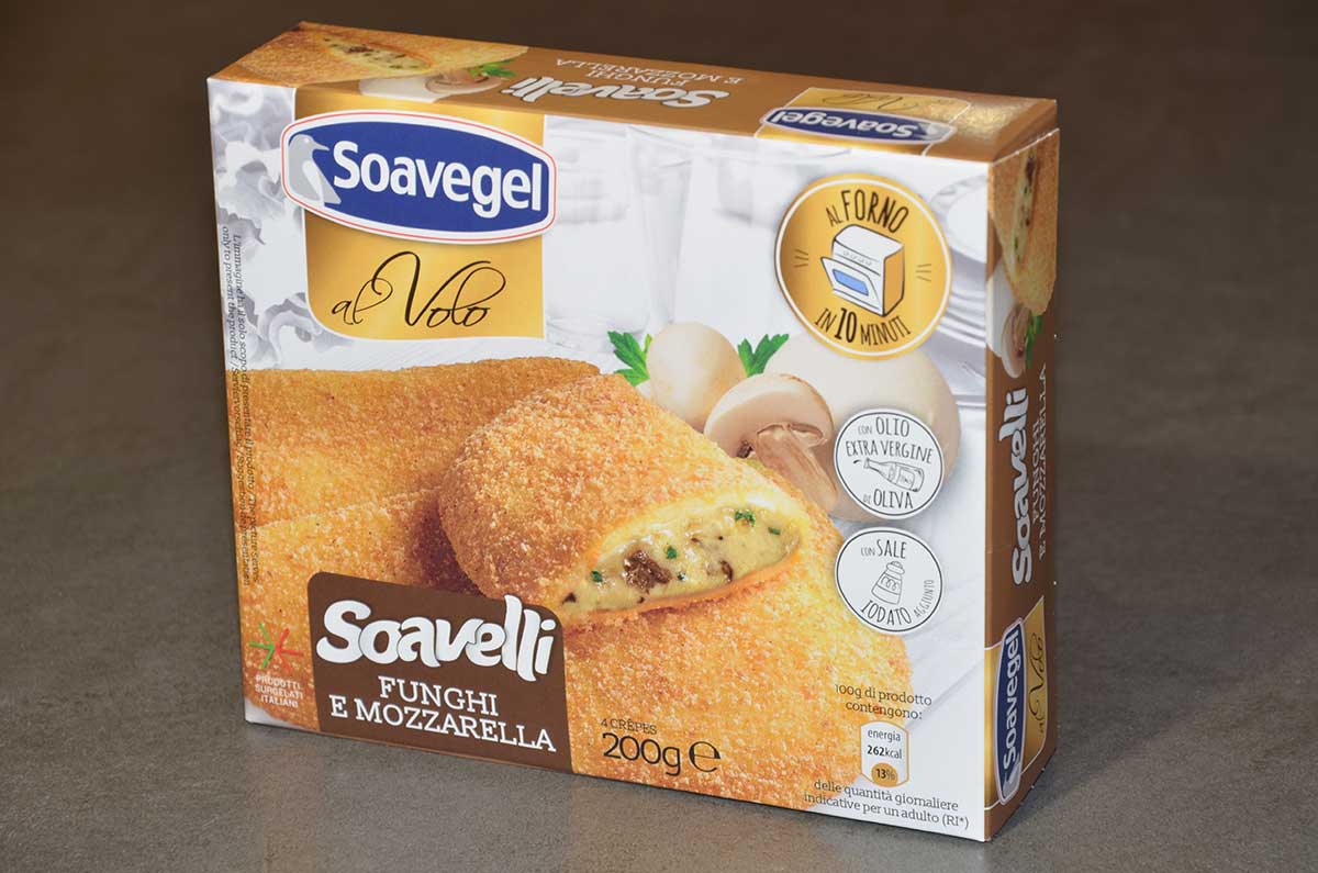 SOAVELLI FUNGHI E MOZZARELLA (4PZ) 200GR