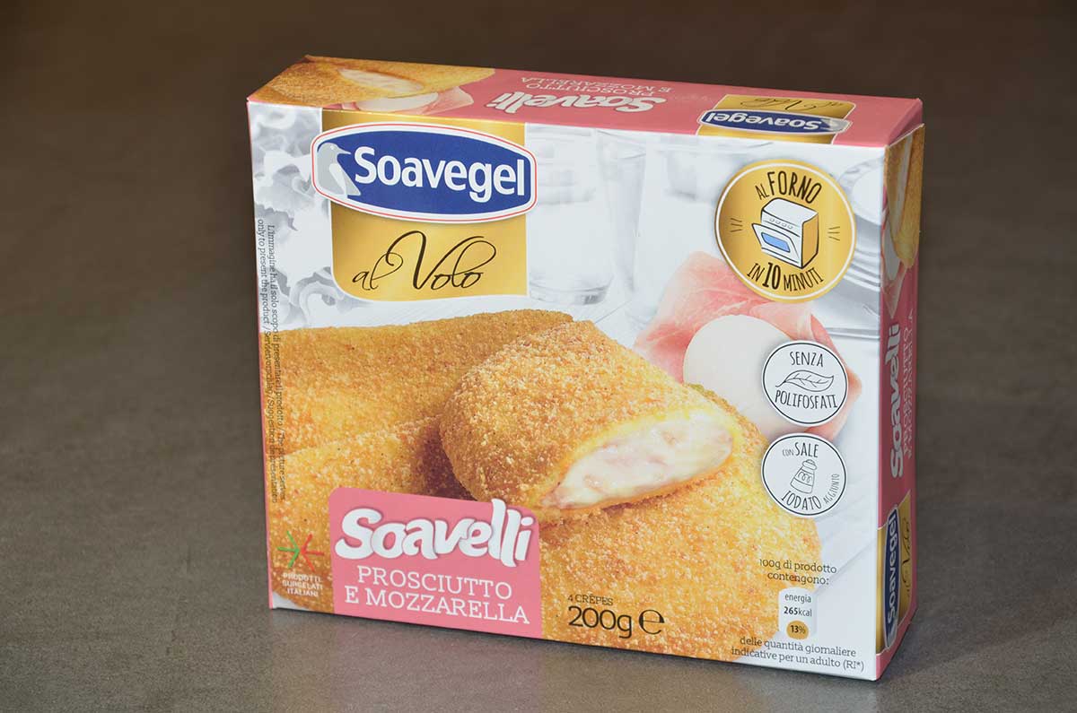 SOAVELLI PROSCIUTTO E MOZZARELLA (4PZ) 200GR
