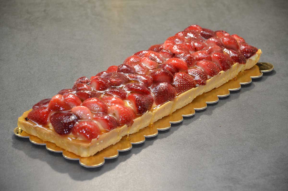 CROSTATA FRAGOLE TRANCIO 1,5 KG