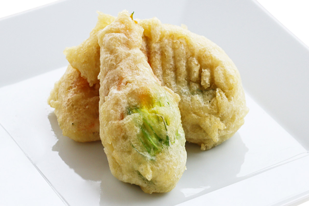 FIORI DI ZUCCA CON ALICI E MOZZARELLA 275GR