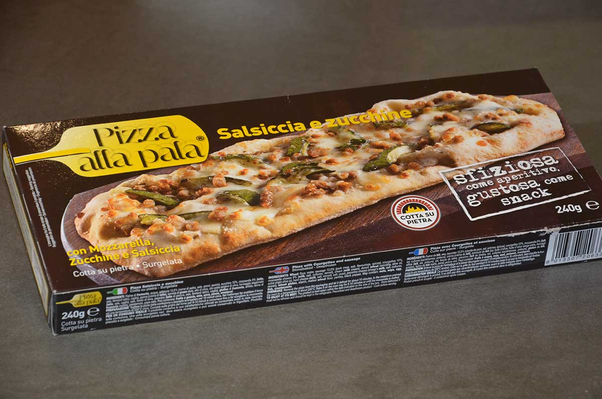 PIZZA PALA SALSICCIA/ZUCCHINE S. 1PZ 240GR