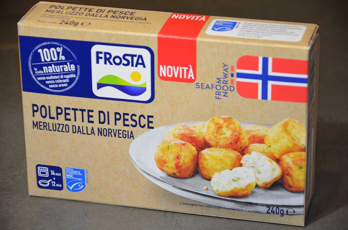 POLPETTE DI PESCE FROSTA 240GR