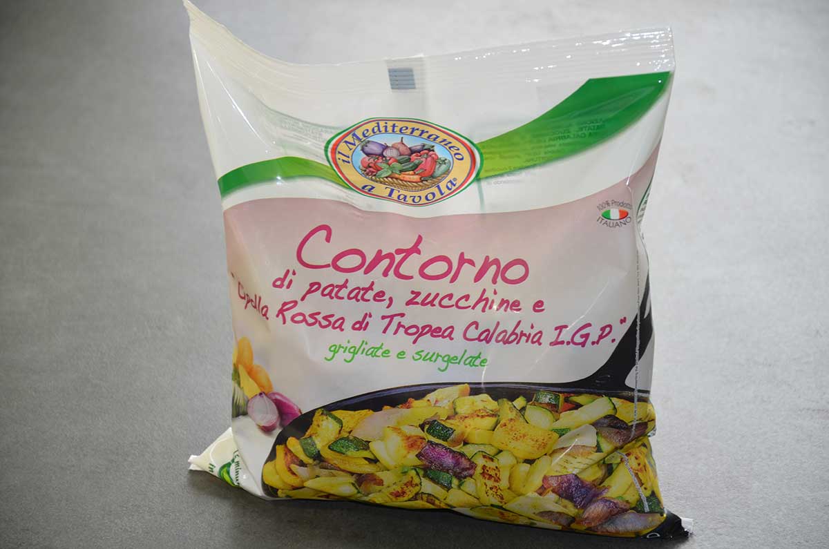 CONTORNO PATATE/ZUCCHINE CIPOLLA DI TROPEA GIAS 450GR