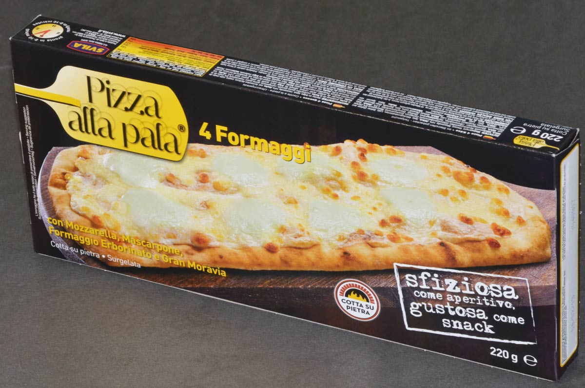 PIZZA PALA 4 FORMAGGI 1PZ 220GR