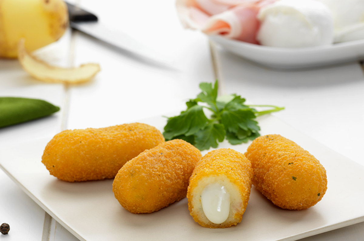 CROCCHE' DI PATATE PROSCIUTTO MOZZARELLA PRONTOFORNO 500GR