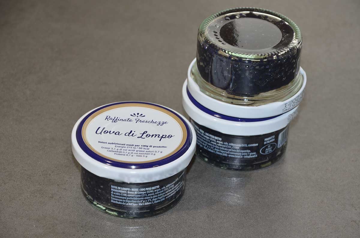 UOVA DI LOMPO NERO 50GR