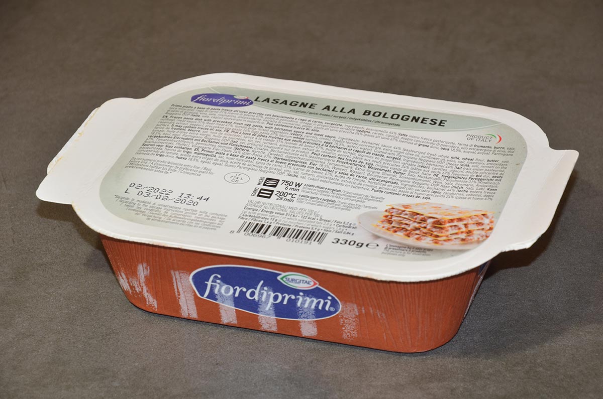 LASAGNE BOLOGNESE  330GR