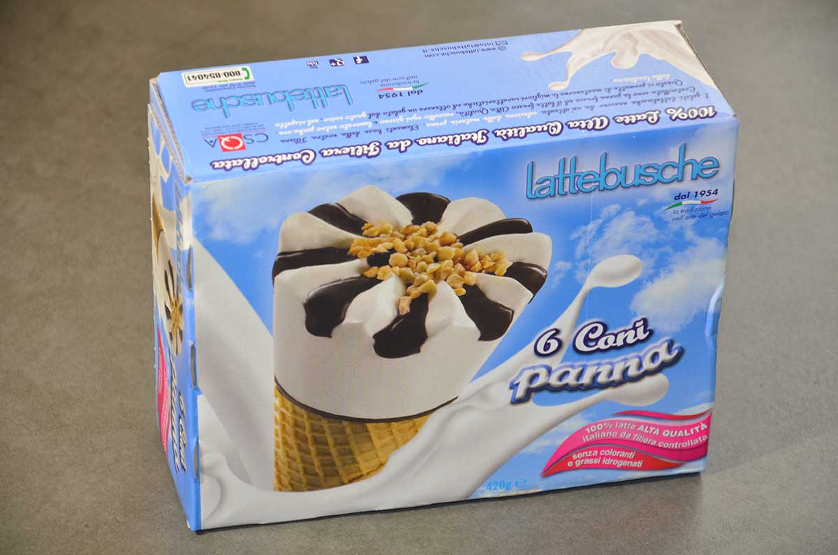 CONO PANNA LATTEBUSCHE 6PZ 420GR