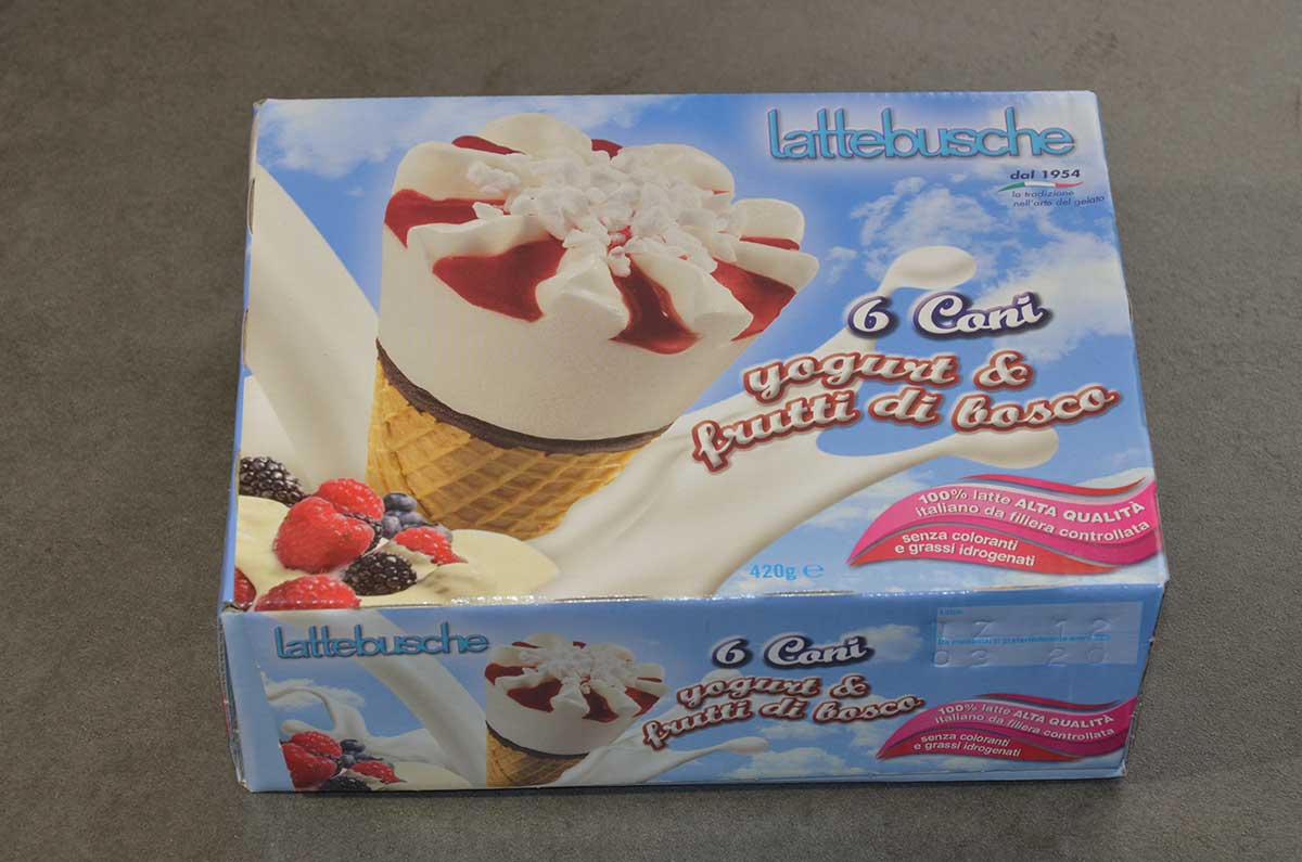 CONO YOGURT VARIEGATO FRUTTI DI BOSCO LATTEBUSCHE 6PZ 420GR