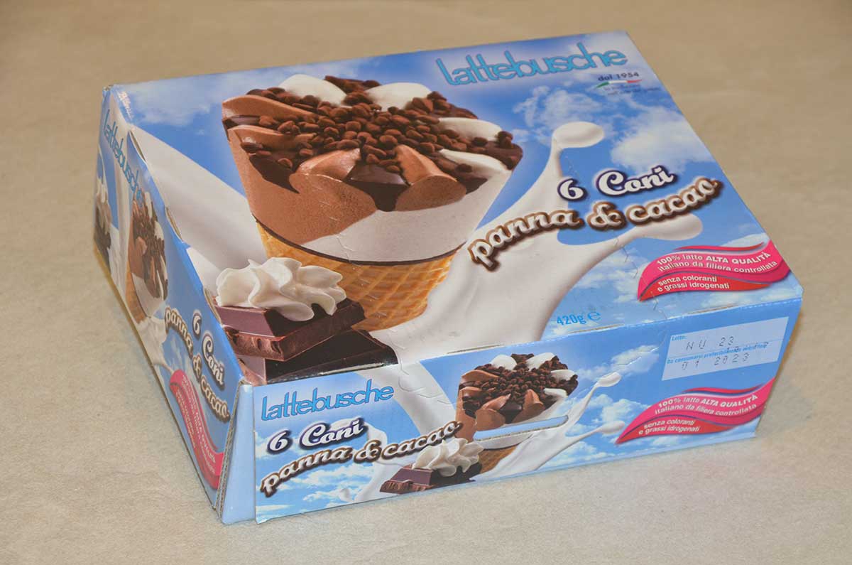 CONO PANNA/CACAO LATTEBUSCHE 6PZ 420GR