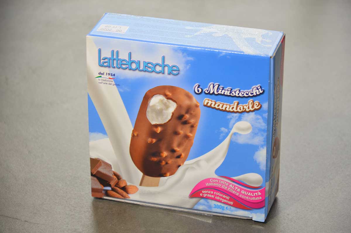 MINISTECCO MANDORLE LATTEBUSCHE 6PZ 300GR