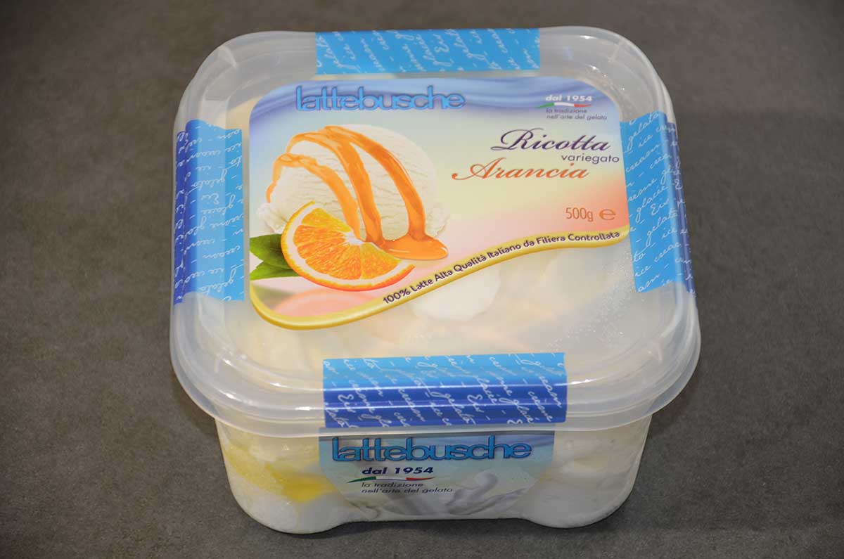 RICOTTA VARIEGATO ARANCIA LATTEBUSCHE 500GR
