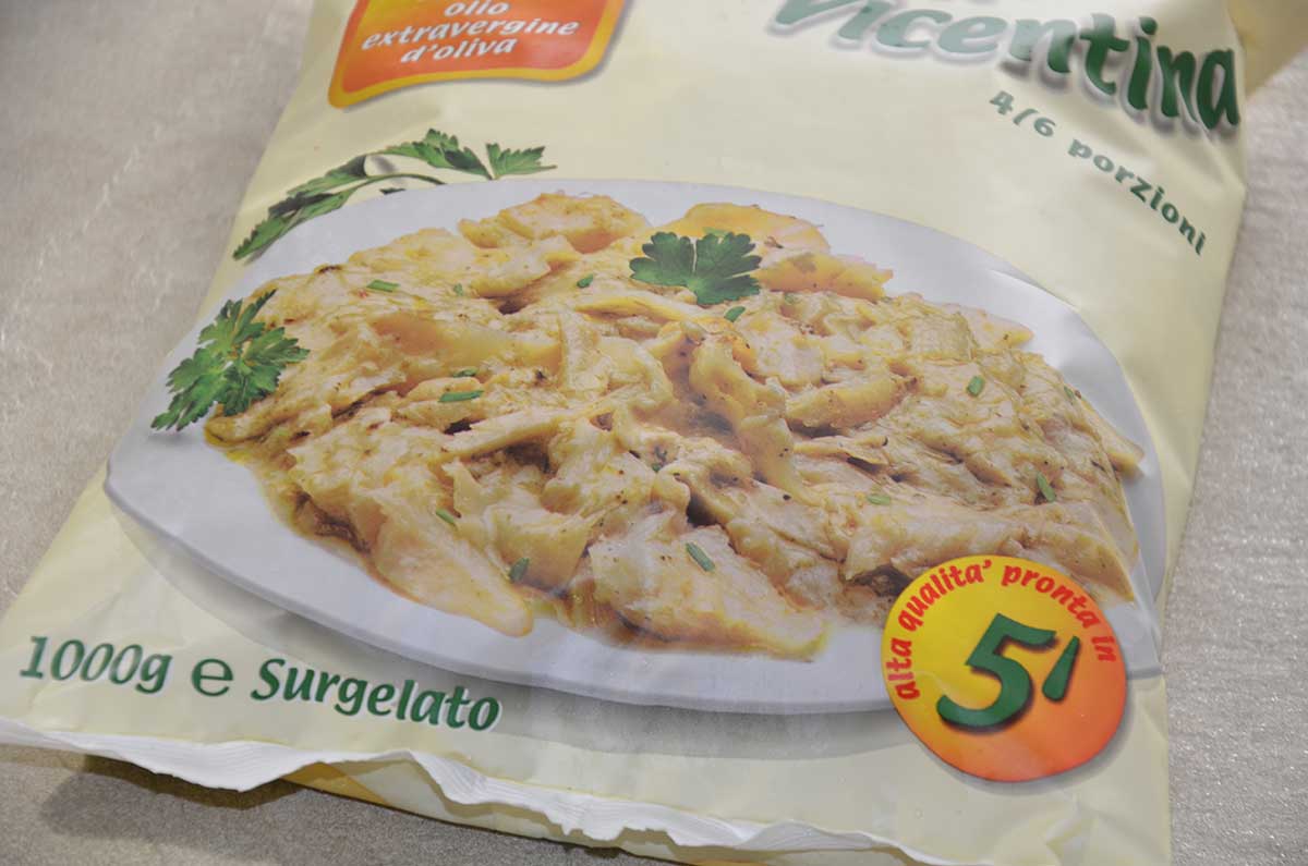 BACCALA' ALLA VICENTINA 1KG