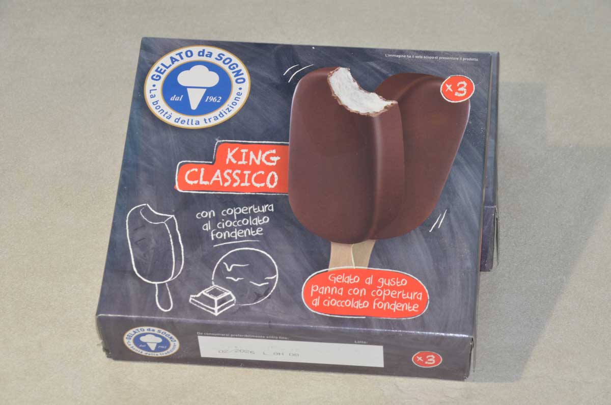 KING CLASSICO FONDENTE 3PZ 240GR