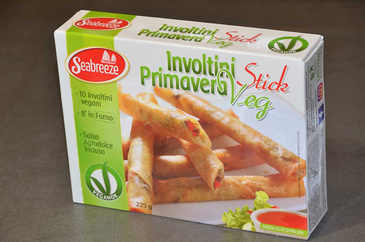 INVOLTINI PRIMAVERA VEG STICK 225GR