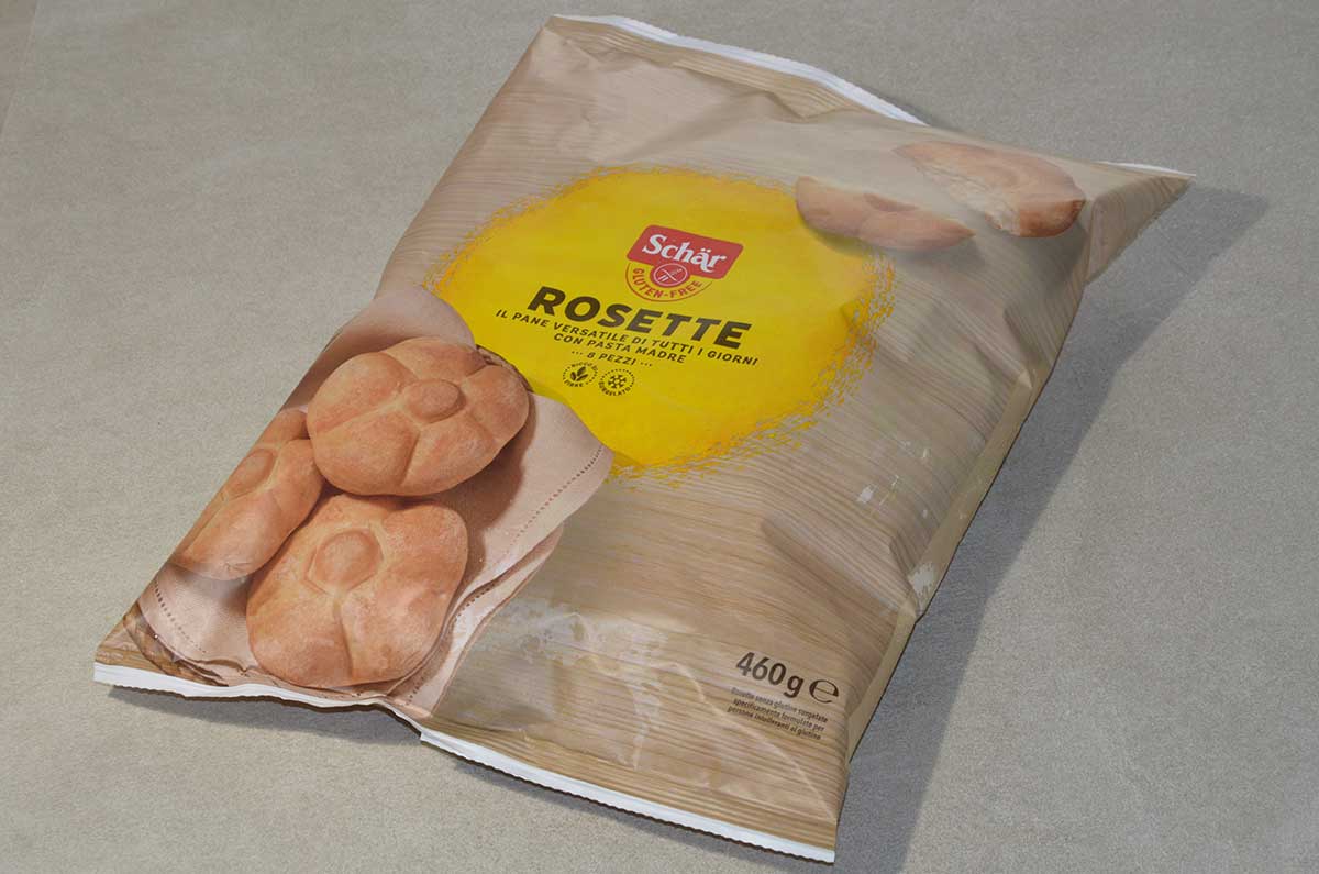 PANE ROSETTE S/GLUTINE 460GR