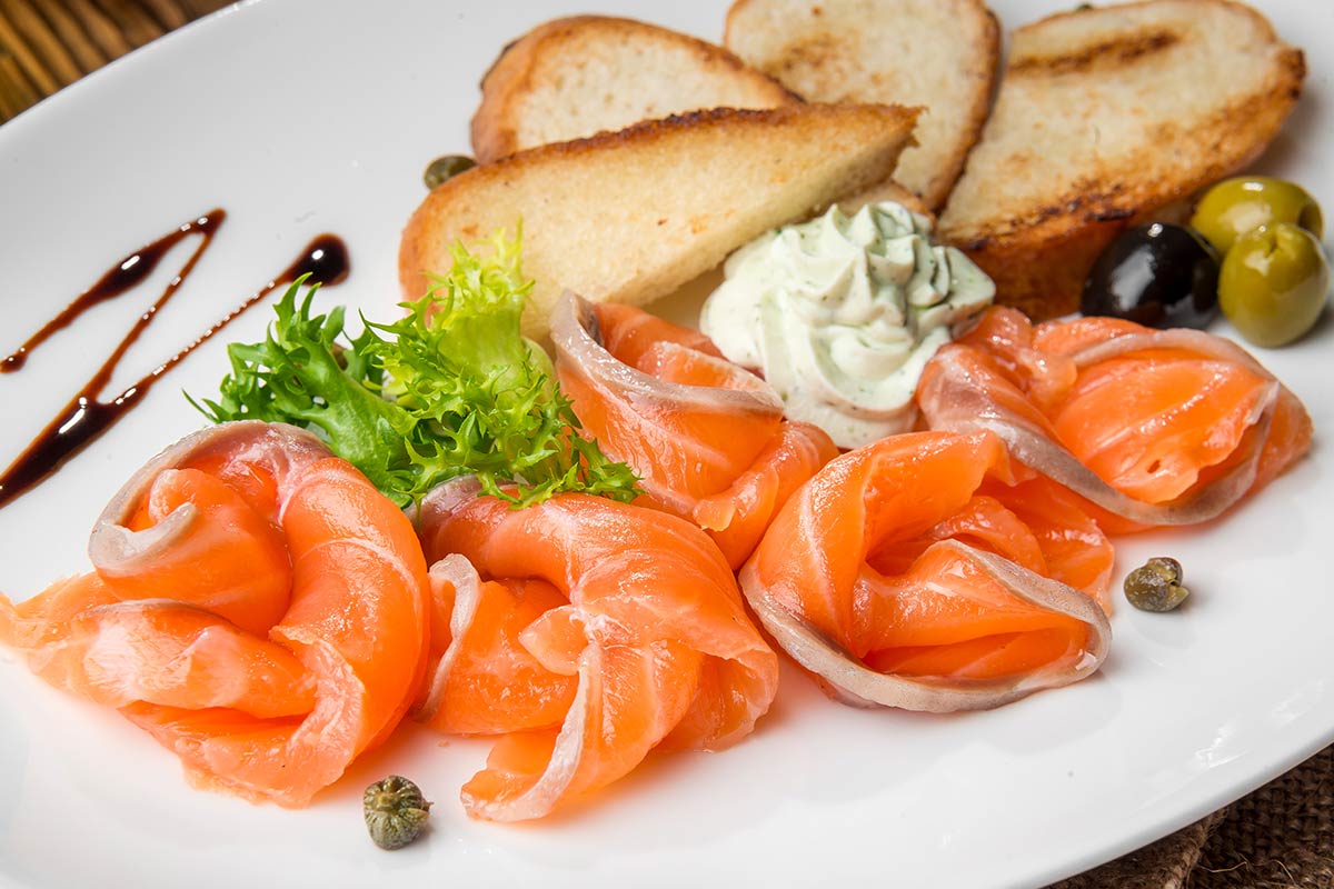 SALMONE AFFUMICATO SELVAGGIO SOCKEYE 80GR