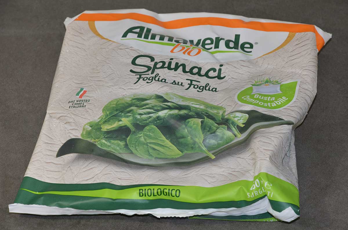 SPINACI FOGLIA ALMA BIO 450GR