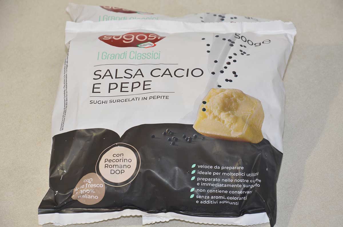 SUGO CACIO E PEPE L.T. 500GR