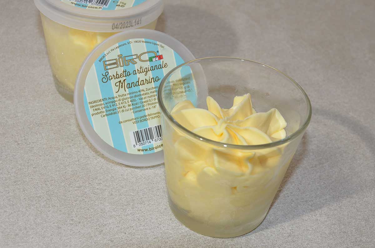 SORBETTO MANDARINO 75GR