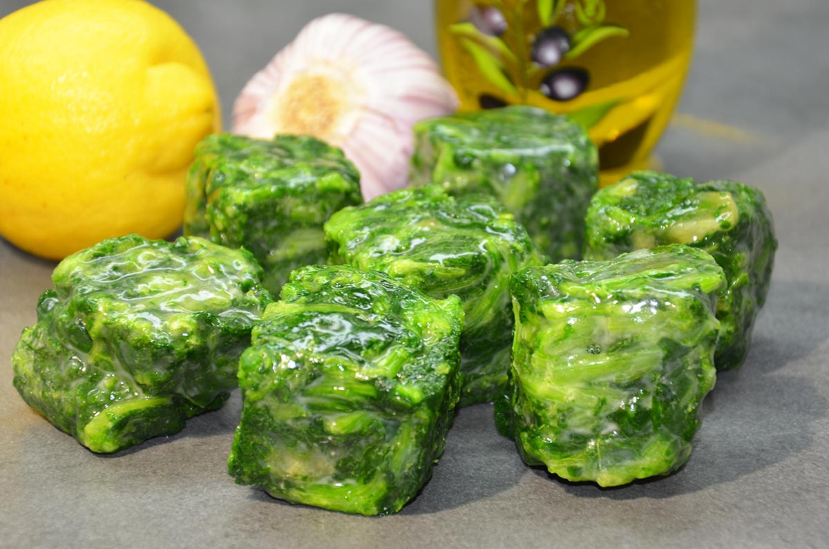 SPINACI CUBETTATI GREEN ICE 1KG