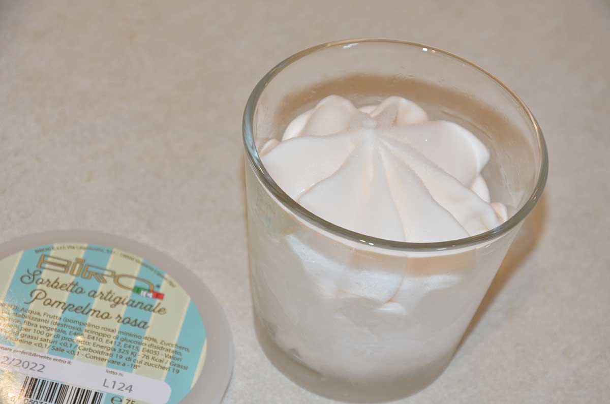 SORBETTO POMPELMO ROSA 75GR