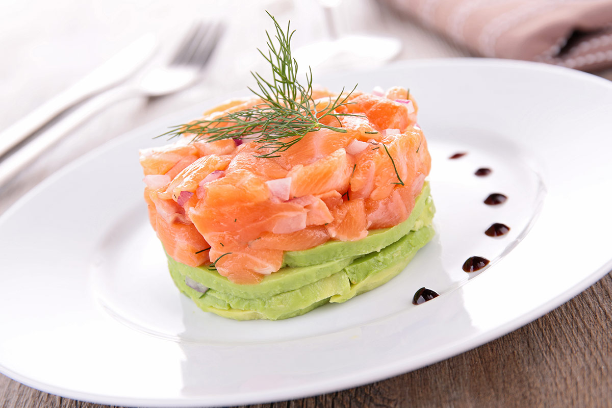 TARTARE DI SALMONE 100GR