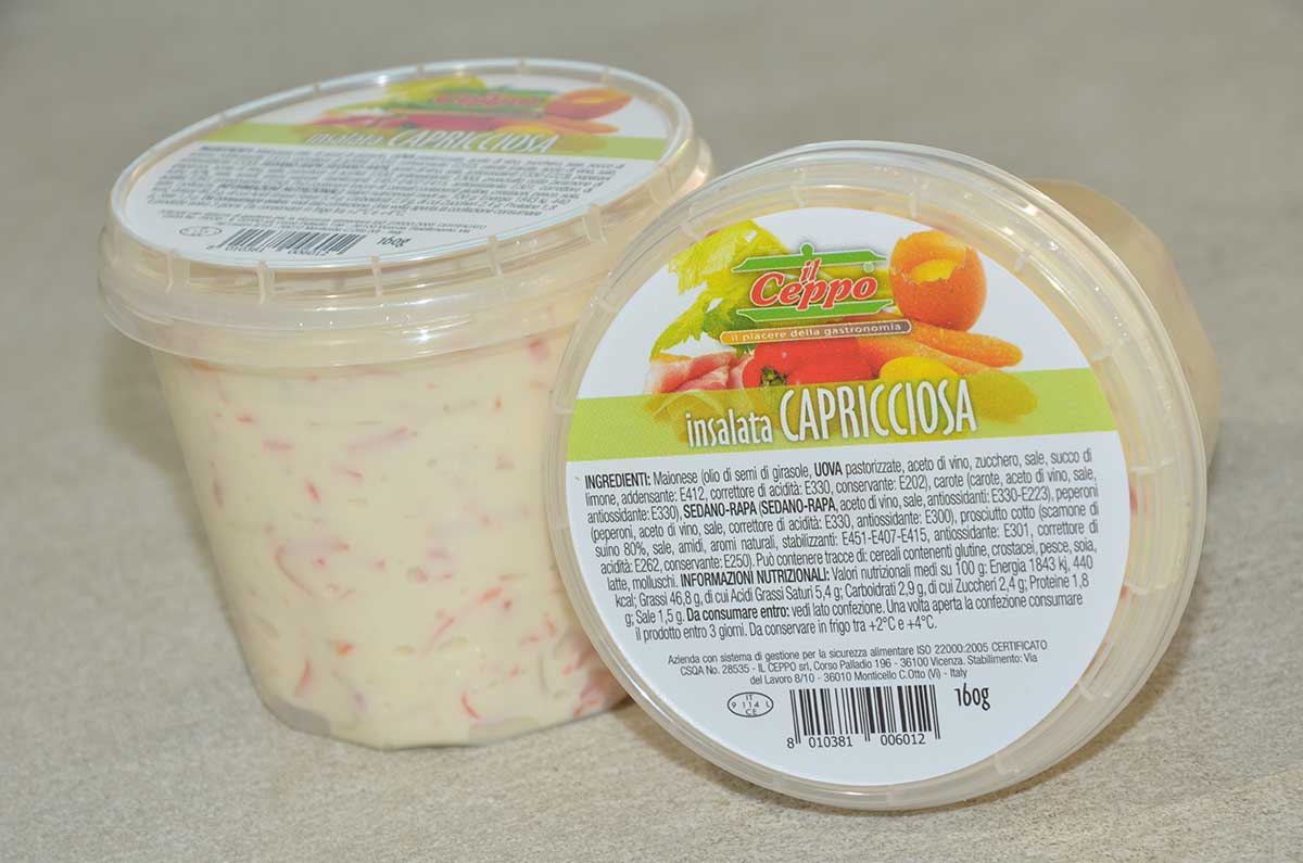 INSALATA CAPRICCIOSA 160GR