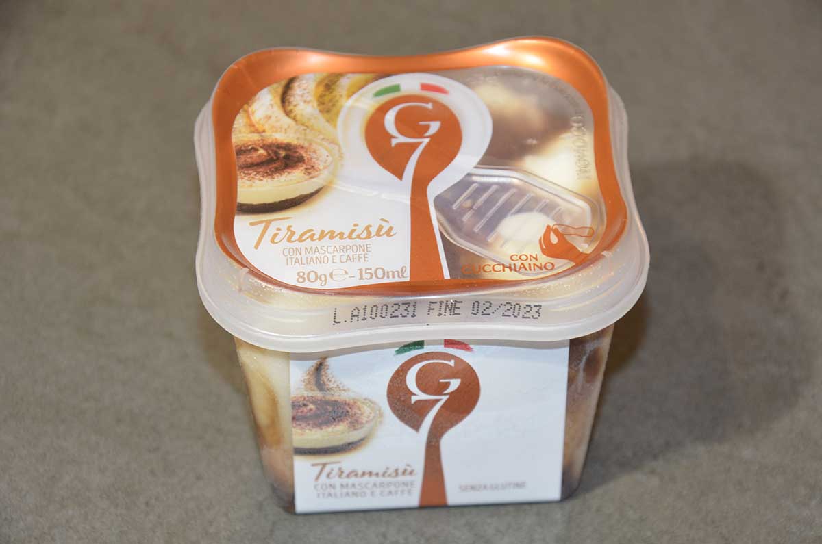 TIRAMISU' G7 MONODOSE 80GR