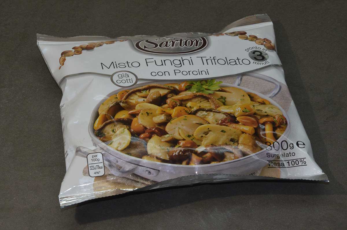 MISTO FUNGHI TRIFOLATI CON PORCINI 300GR