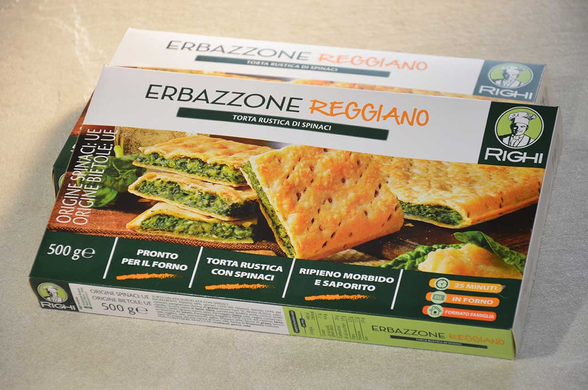 TORTA RUSTICA ERBAZZONE REGGIANO 500GR