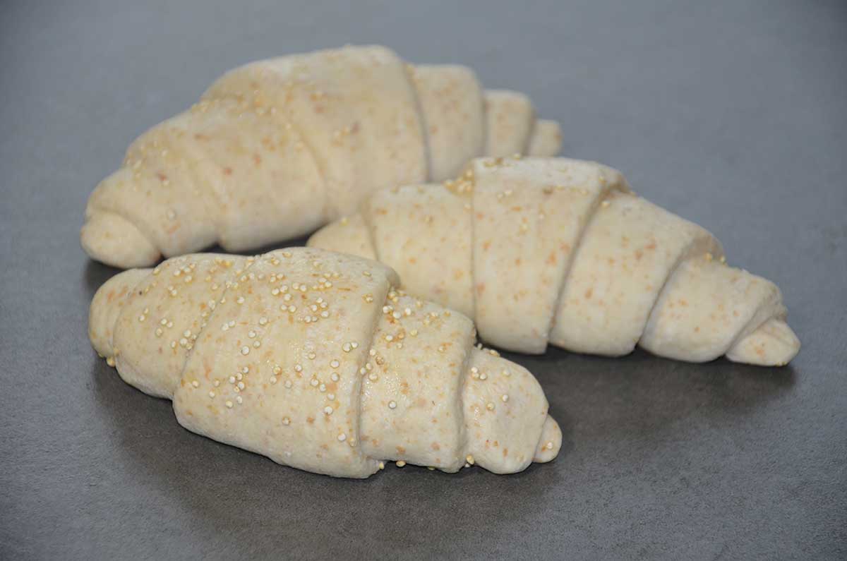 CROISSANT VEGANO ARANCIA QUINOA (6PZ)480GR