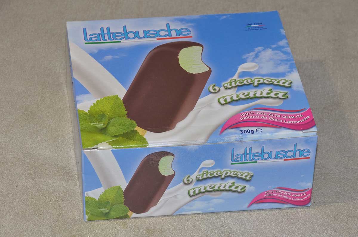 RICOPERTO MENTA LATTEBUSCHE 6PZ 300GR