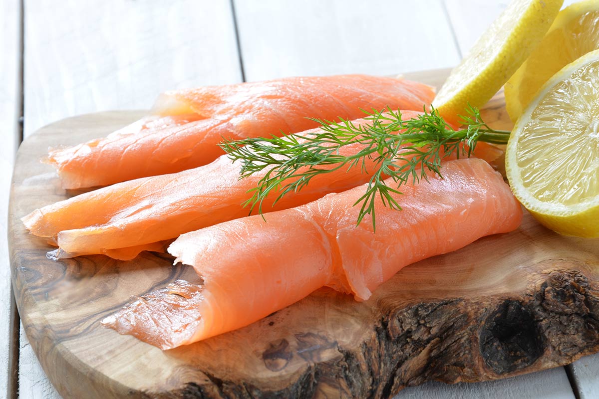 SALMONE AFFUMICATO NORVEGESE A FETTE 180GR