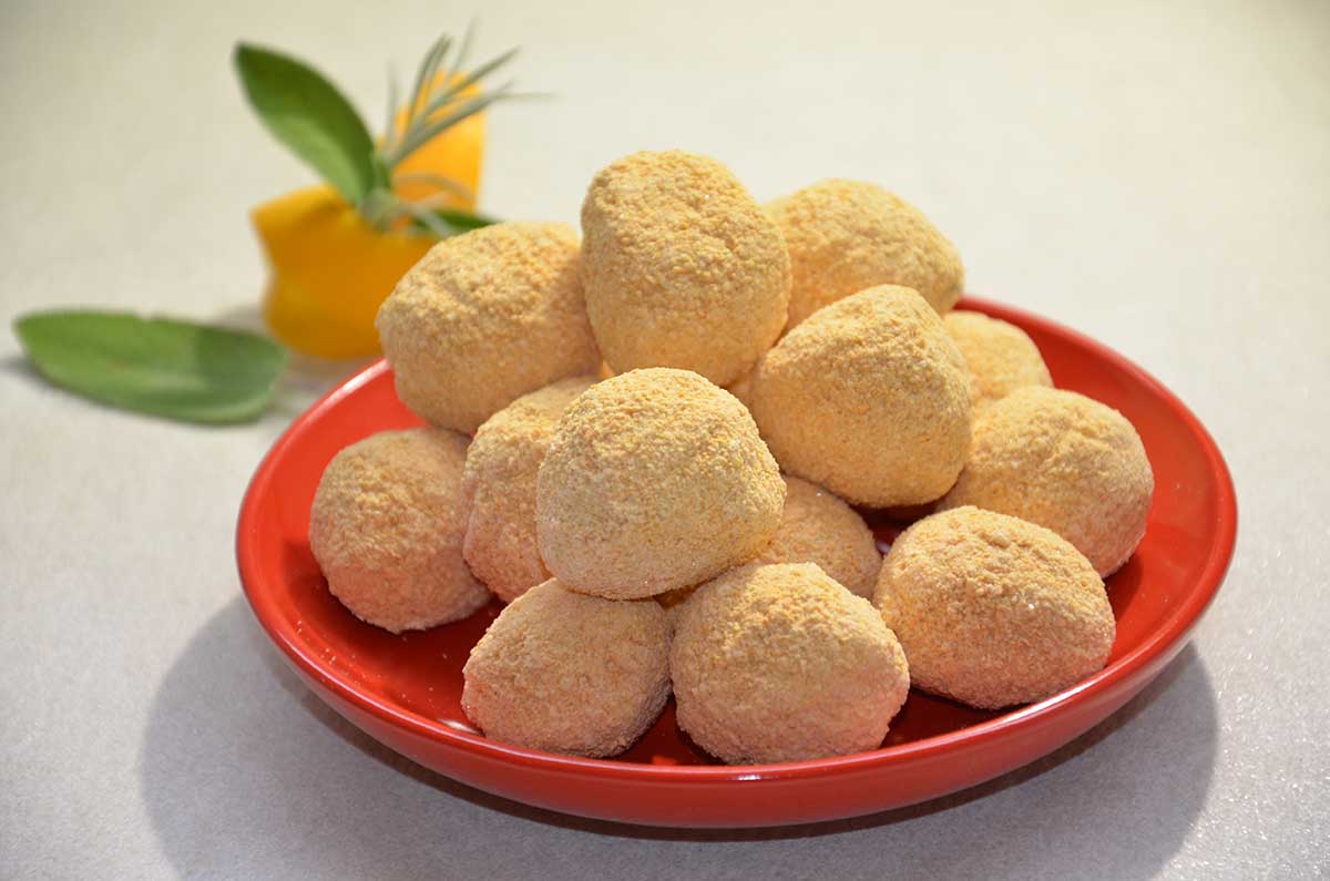 MOZZARELLINE PANATE DA FORNO 250GR