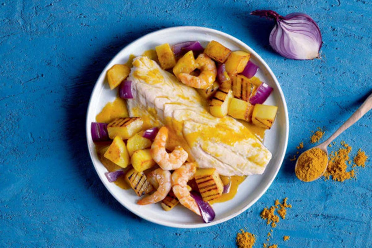 FILETTO DI BRANZINO, MAZZANCOLLE E VERDURE 250GR